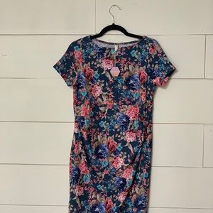 PinkBlush Maternity floral dress